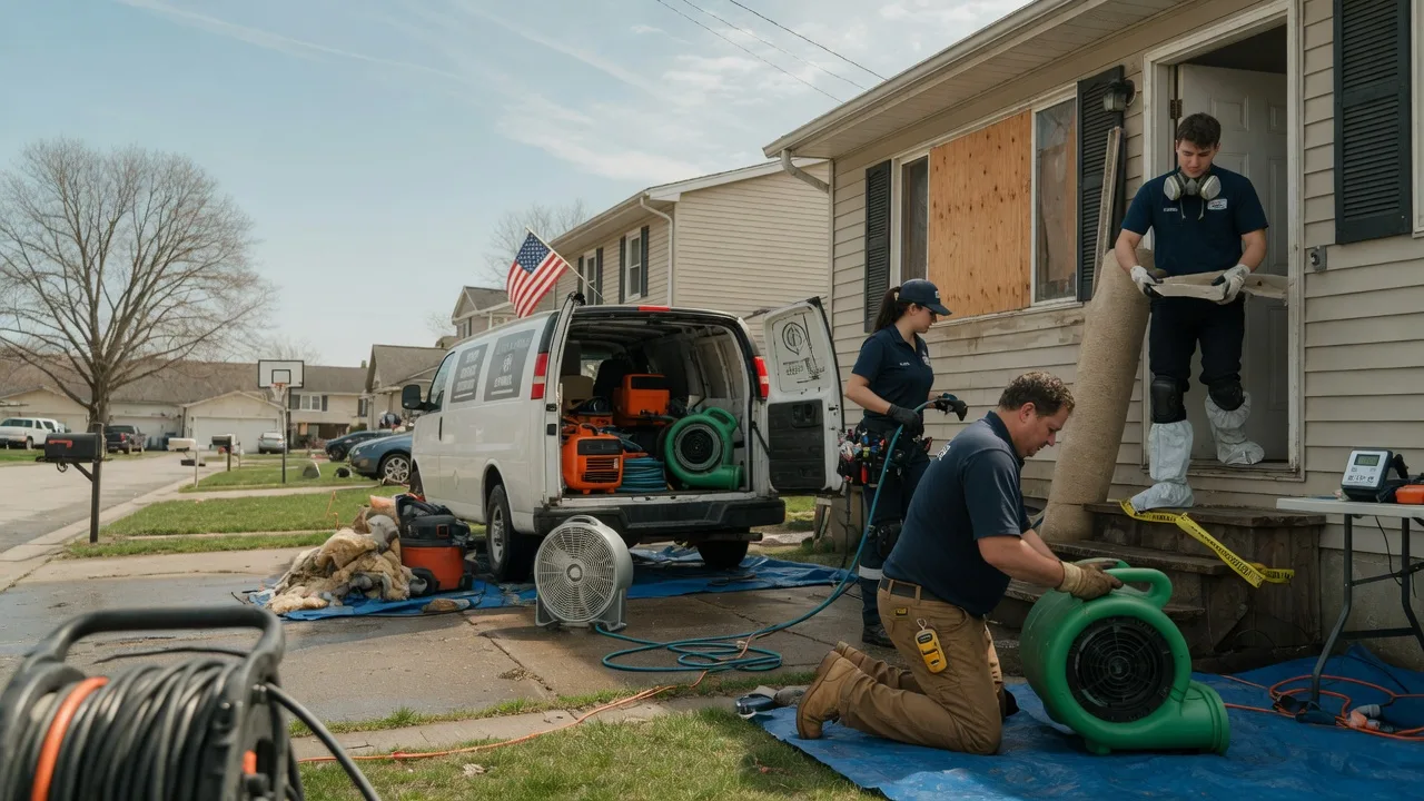 Water Damage Restoration in Robins, IA near me